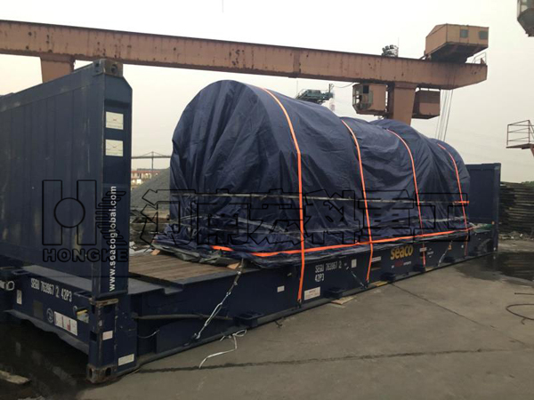 古巴1.8&times;7米雞糞烘干機(jī)